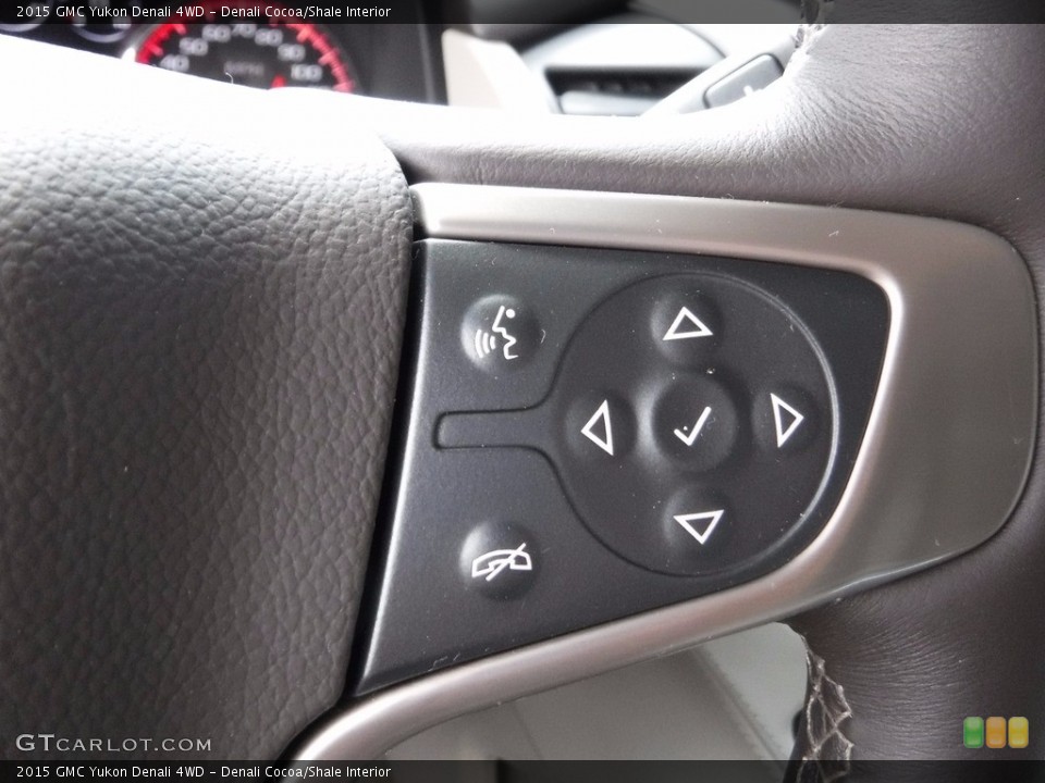 Denali Cocoa/Shale Interior Controls for the 2015 GMC Yukon Denali 4WD #120926293