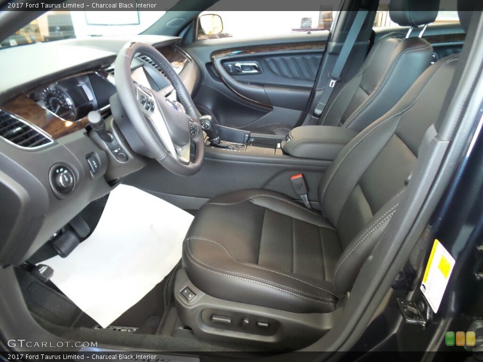 Charcoal Black Interior Front Seat for the 2017 Ford Taurus Limited #120927229