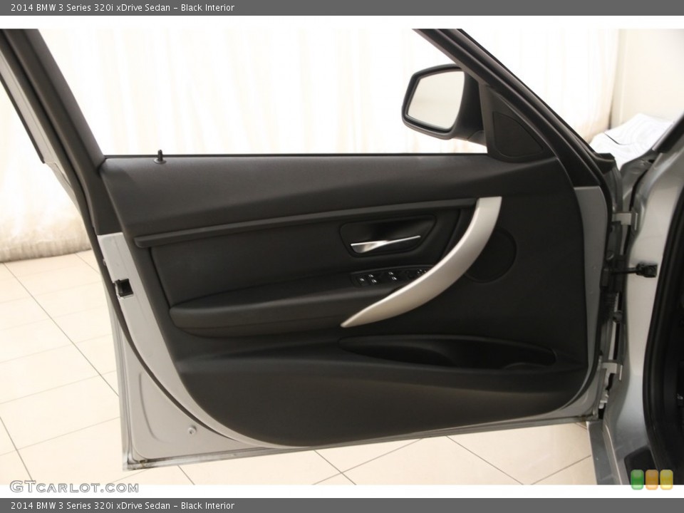 Black Interior Door Panel for the 2014 BMW 3 Series 320i xDrive Sedan #120927805