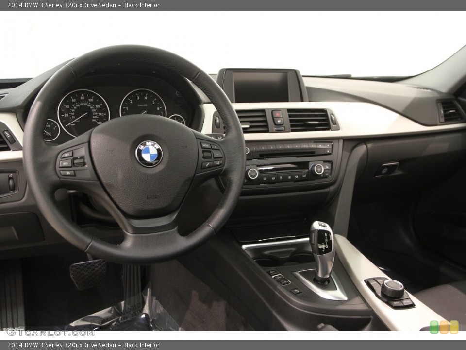 Black Interior Dashboard for the 2014 BMW 3 Series 320i xDrive Sedan #120927877
