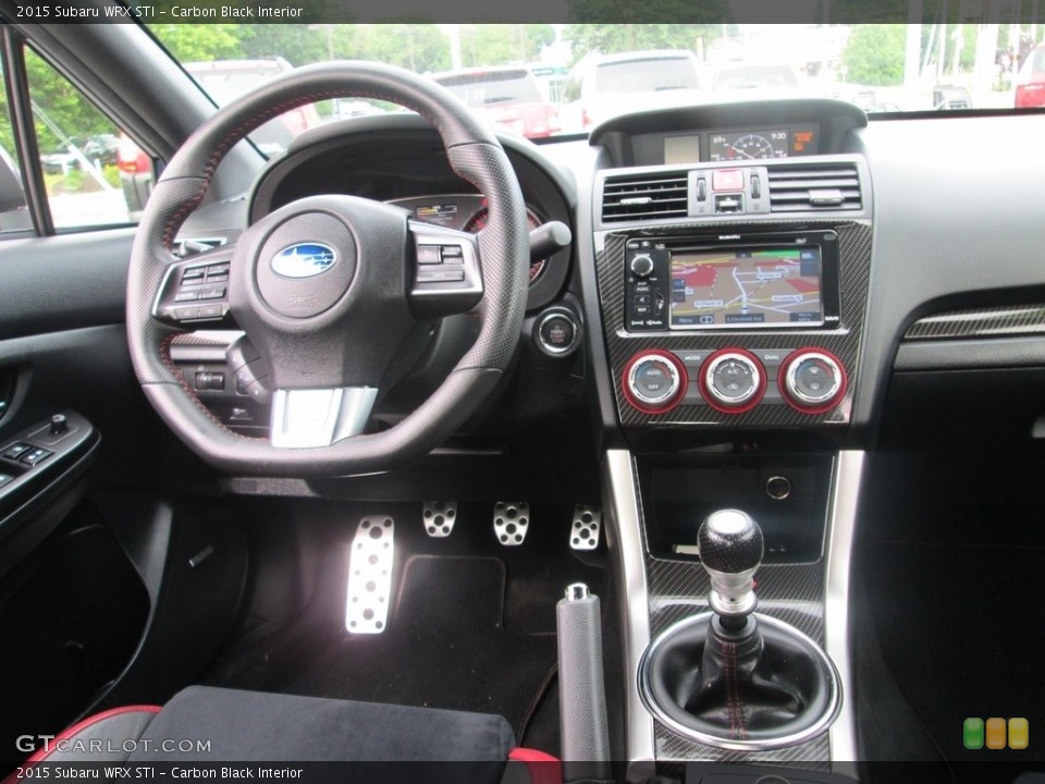 Carbon Black Interior Dashboard for the 2015 Subaru WRX STI #120931884