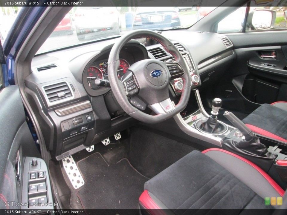 Carbon Black Interior Front Seat for the 2015 Subaru WRX STI #120931909