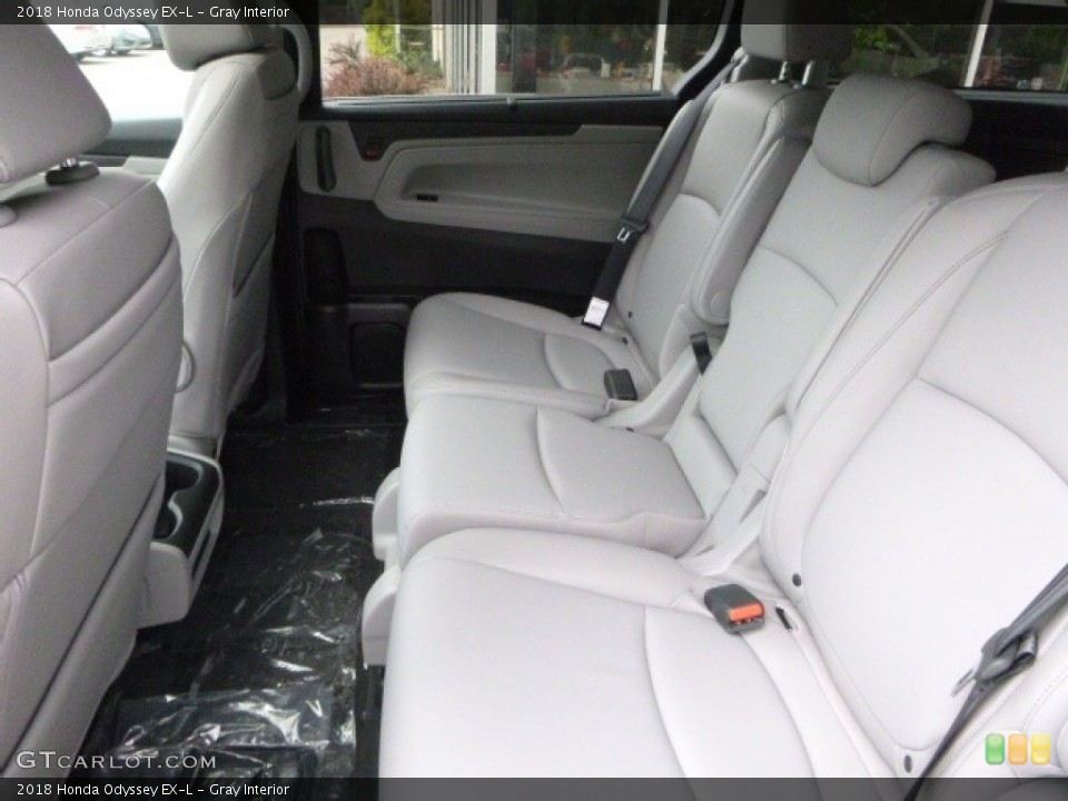 Gray Interior Rear Seat for the 2018 Honda Odyssey EX-L #120931960