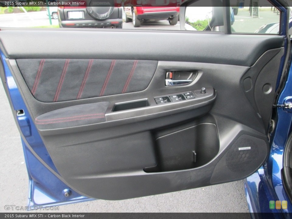 Carbon Black Interior Door Panel for the 2015 Subaru WRX STI #120931990