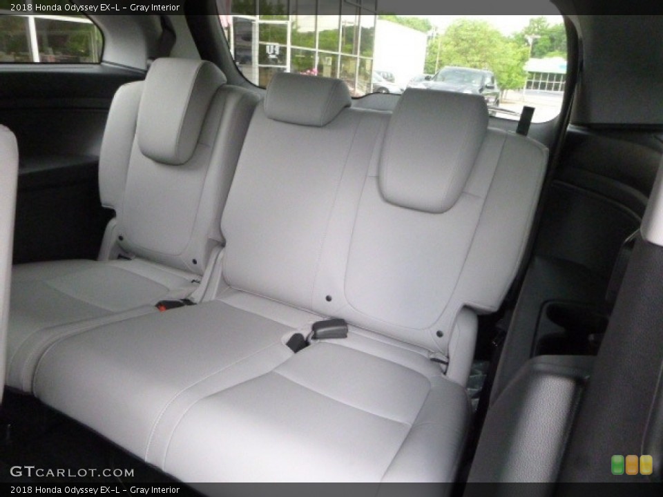 Gray Interior Rear Seat for the 2018 Honda Odyssey EX-L #120931996