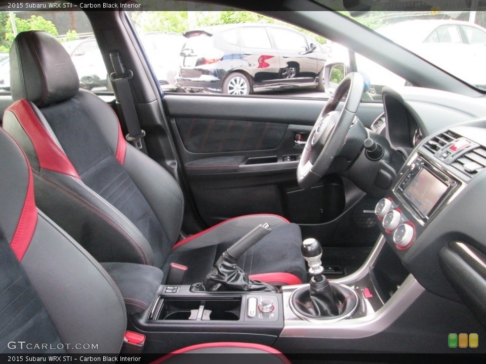 Carbon Black Interior Front Seat for the 2015 Subaru WRX STI #120932062