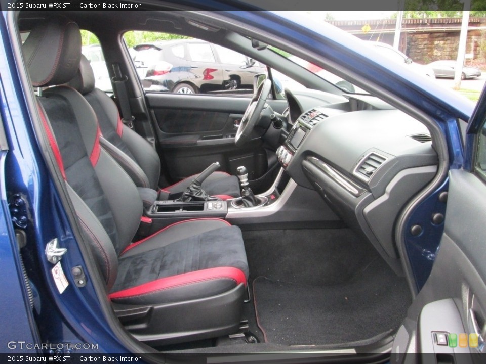 Carbon Black Interior Front Seat for the 2015 Subaru WRX STI #120932089