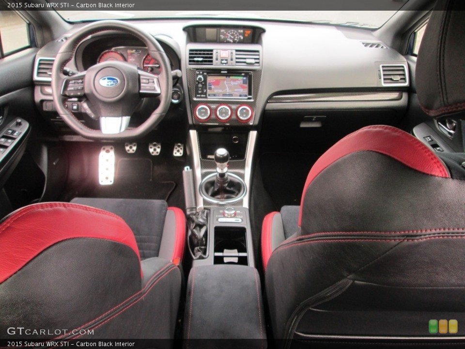 Carbon Black Interior Dashboard for the 2015 Subaru WRX STI #120932239