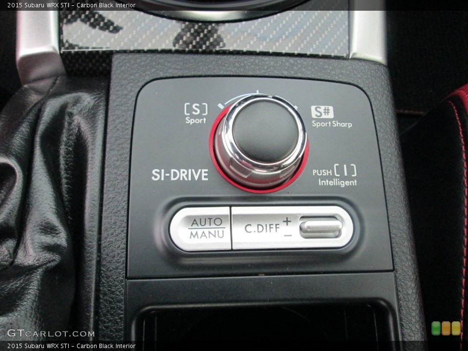 Carbon Black Interior Controls for the 2015 Subaru WRX STI #120932338