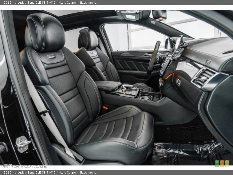 Black Interior Photo for the 2016 Mercedes-Benz GLE 63 S AMG 4Matic Coupe #120938257