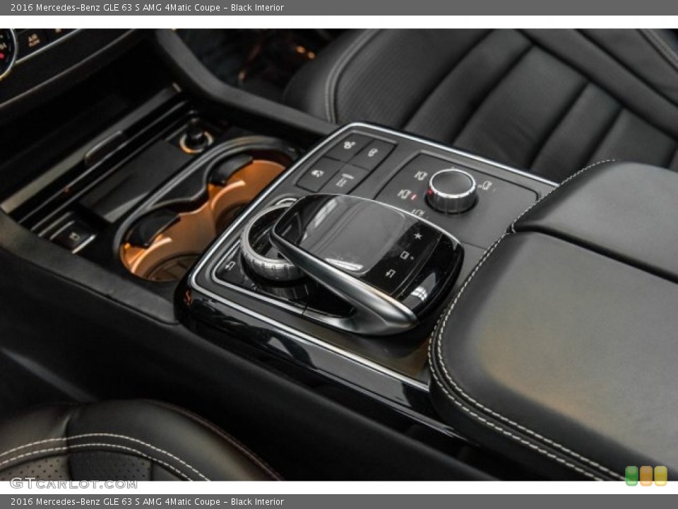Black Interior Controls for the 2016 Mercedes-Benz GLE 63 S AMG 4Matic Coupe #120938452