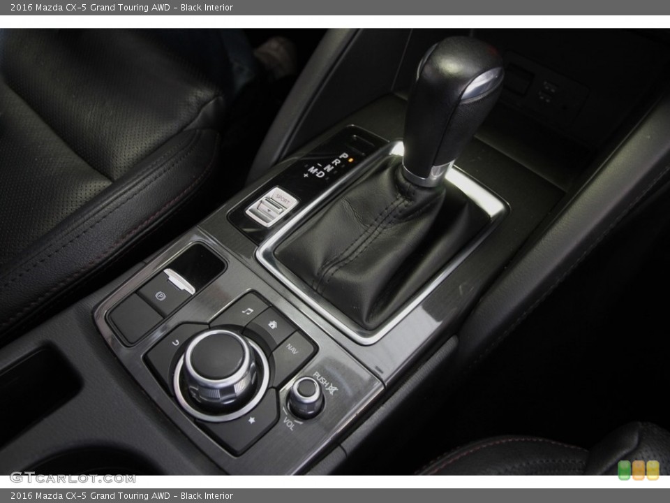 Black Interior Controls for the 2016 Mazda CX-5 Grand Touring AWD #120938935