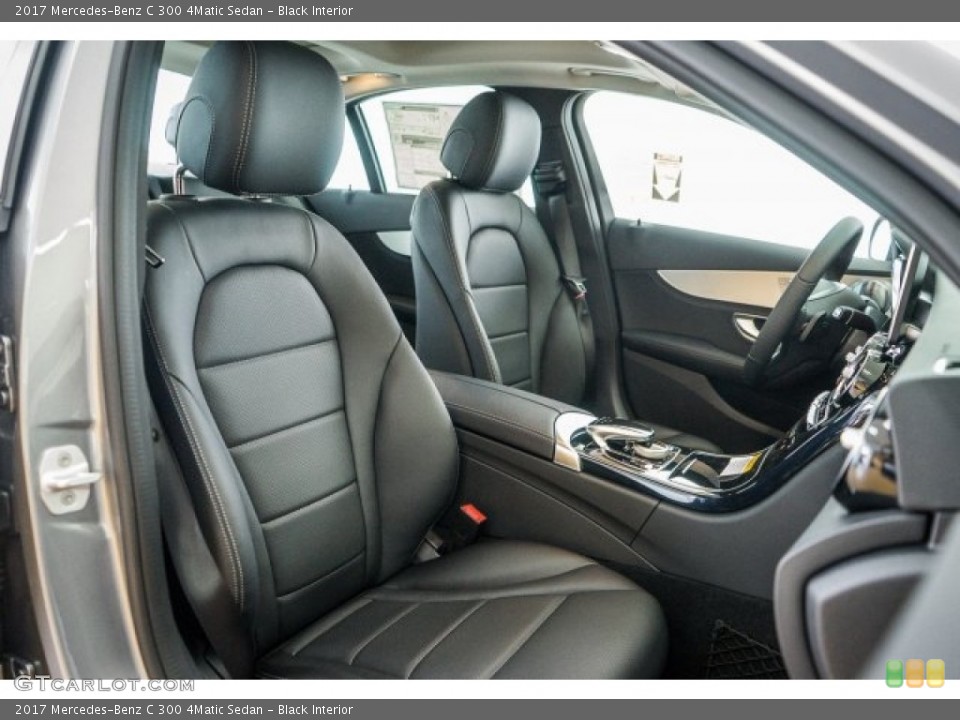 Black Interior Photo for the 2017 Mercedes-Benz C 300 4Matic Sedan #120940279