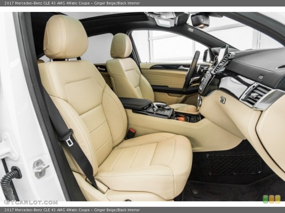 Ginger Beige/Black Interior Photo for the 2017 Mercedes-Benz GLE 43 AMG 4Matic Coupe #120942766