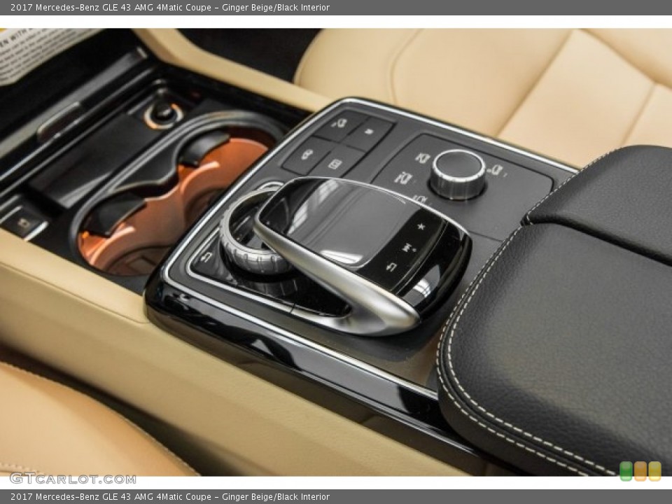 Ginger Beige/Black Interior Controls for the 2017 Mercedes-Benz GLE 43 AMG 4Matic Coupe #120942829