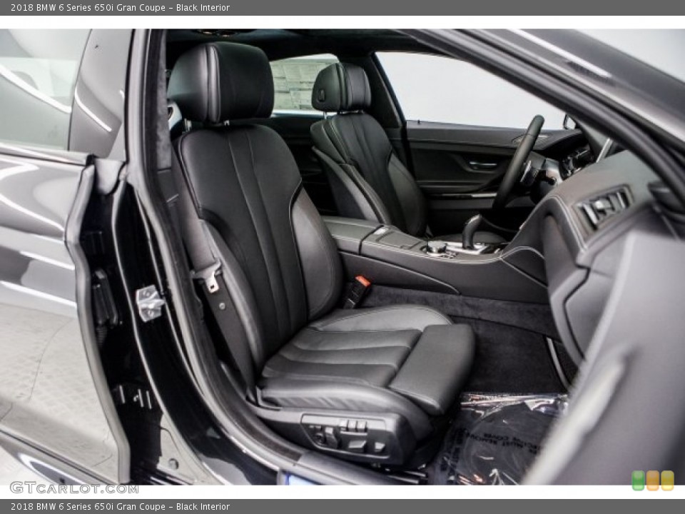 Black Interior Photo for the 2018 BMW 6 Series 650i Gran Coupe #120951051