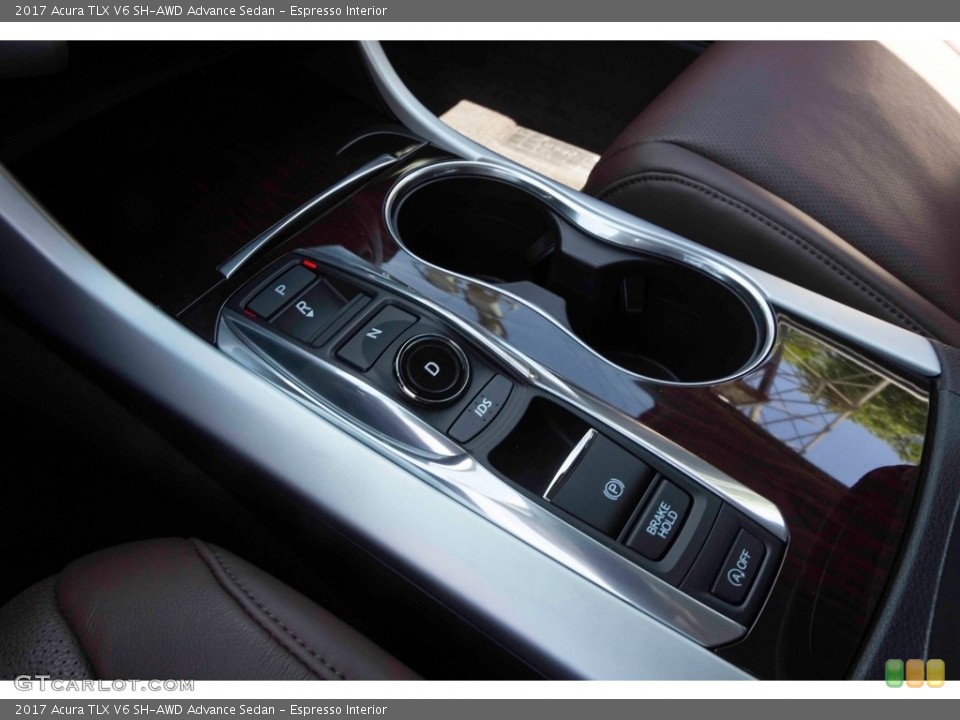 Espresso Interior Controls for the 2017 Acura TLX V6 SH-AWD Advance Sedan #120953697