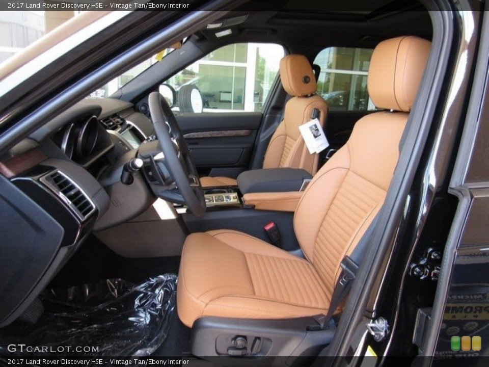 Vintage Tan/Ebony Interior Photo for the 2017 Land Rover Discovery HSE #120959541