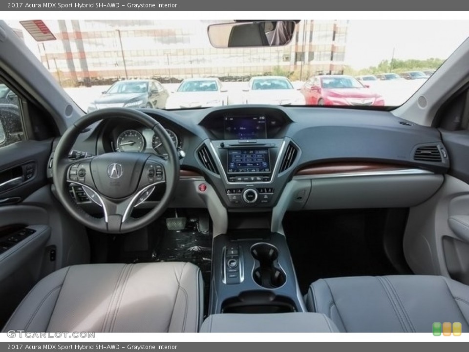 Graystone Interior Dashboard for the 2017 Acura MDX Sport Hybrid SH-AWD #120987686