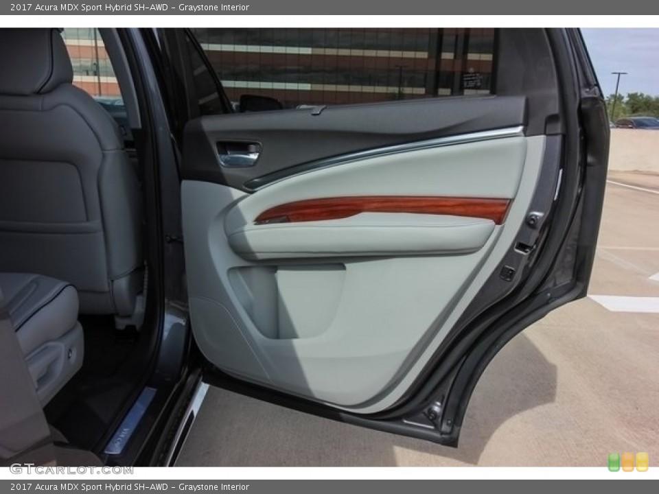 Graystone Interior Door Panel for the 2017 Acura MDX Sport Hybrid SH-AWD #120988025