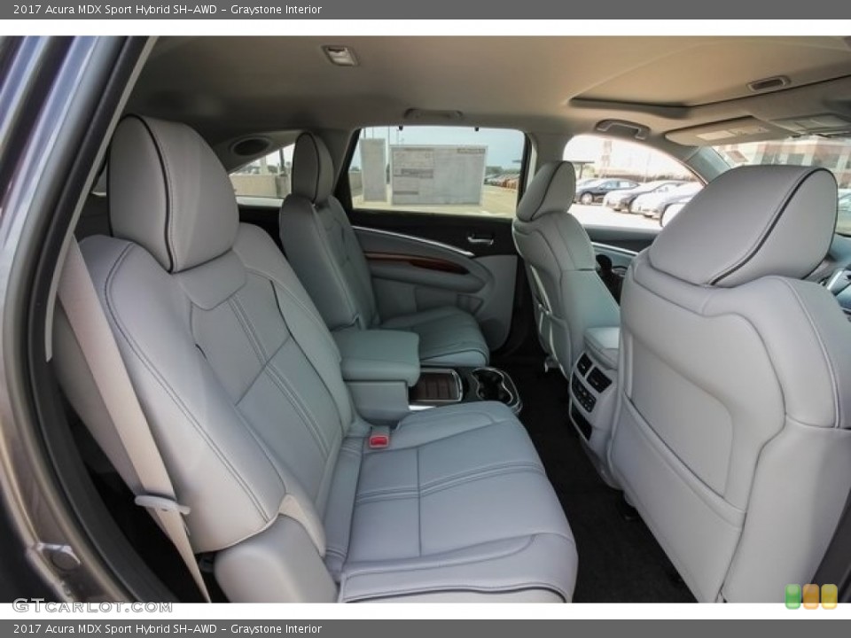 Graystone Interior Rear Seat for the 2017 Acura MDX Sport Hybrid SH-AWD #120988051