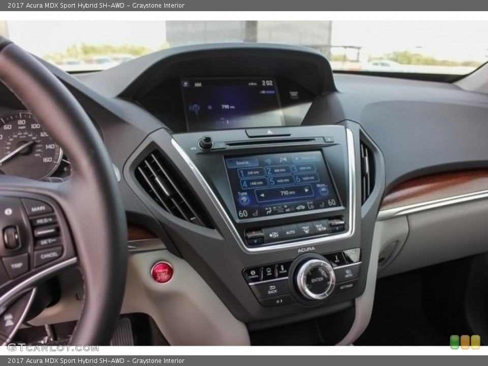 Graystone Interior Controls for the 2017 Acura MDX Sport Hybrid SH-AWD #120988335