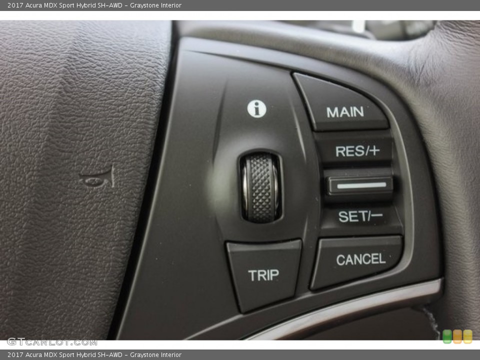 Graystone Interior Controls for the 2017 Acura MDX Sport Hybrid SH-AWD #120988436