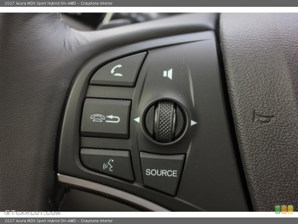 Graystone Interior Controls for the 2017 Acura MDX Sport Hybrid SH-AWD #120988457