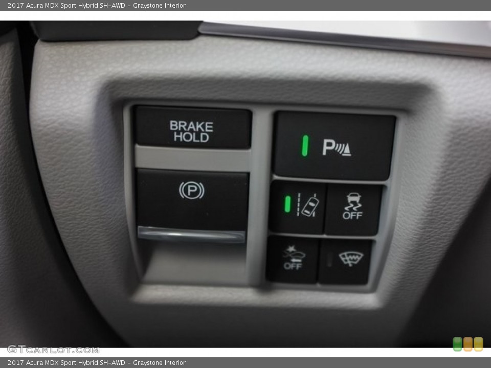 Graystone Interior Controls for the 2017 Acura MDX Sport Hybrid SH-AWD #120988522