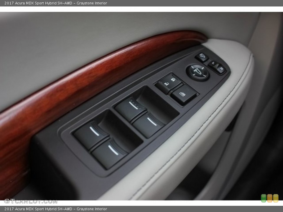 Graystone Interior Controls for the 2017 Acura MDX Sport Hybrid SH-AWD #120988538