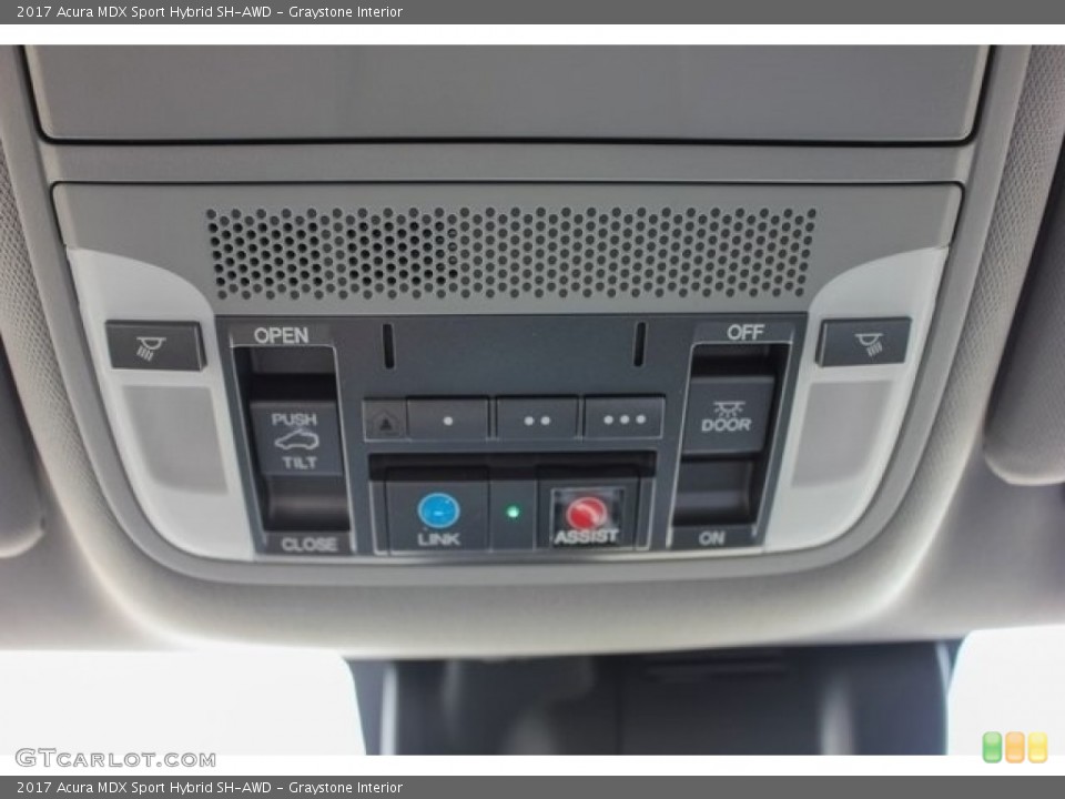 Graystone Interior Controls for the 2017 Acura MDX Sport Hybrid SH-AWD #120988553