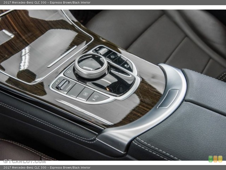 Espresso Brown/Black Interior Controls for the 2017 Mercedes-Benz GLC 300 #121012422