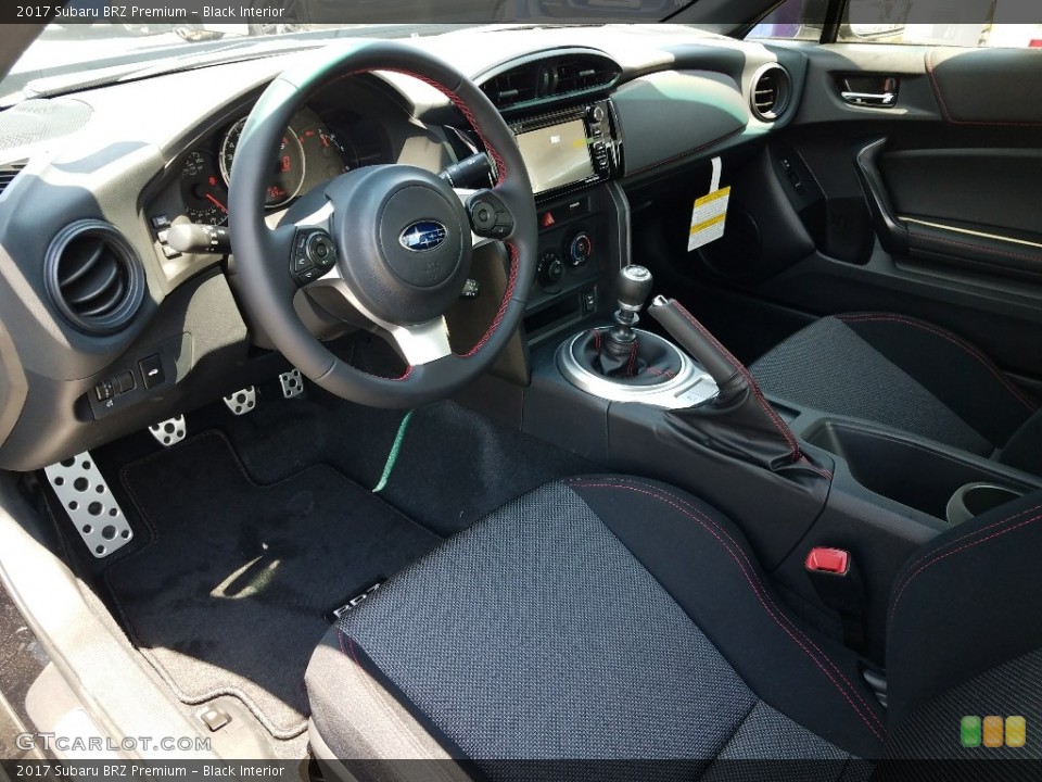 Black Interior Photo for the 2017 Subaru BRZ Premium #121013340