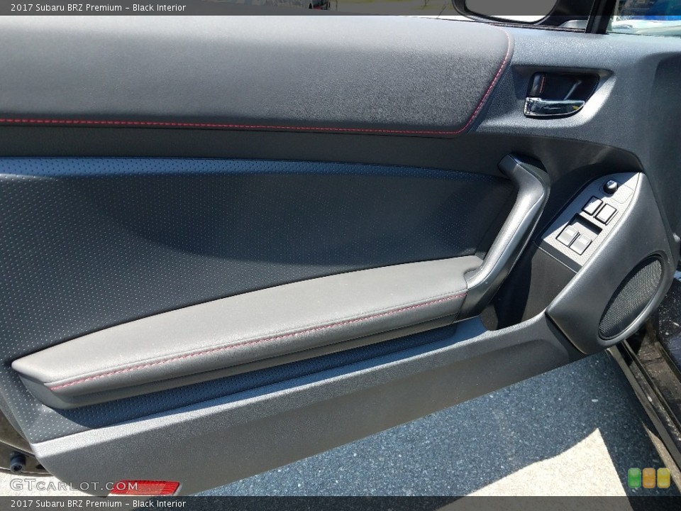 Black Interior Door Panel for the 2017 Subaru BRZ Premium #121013367