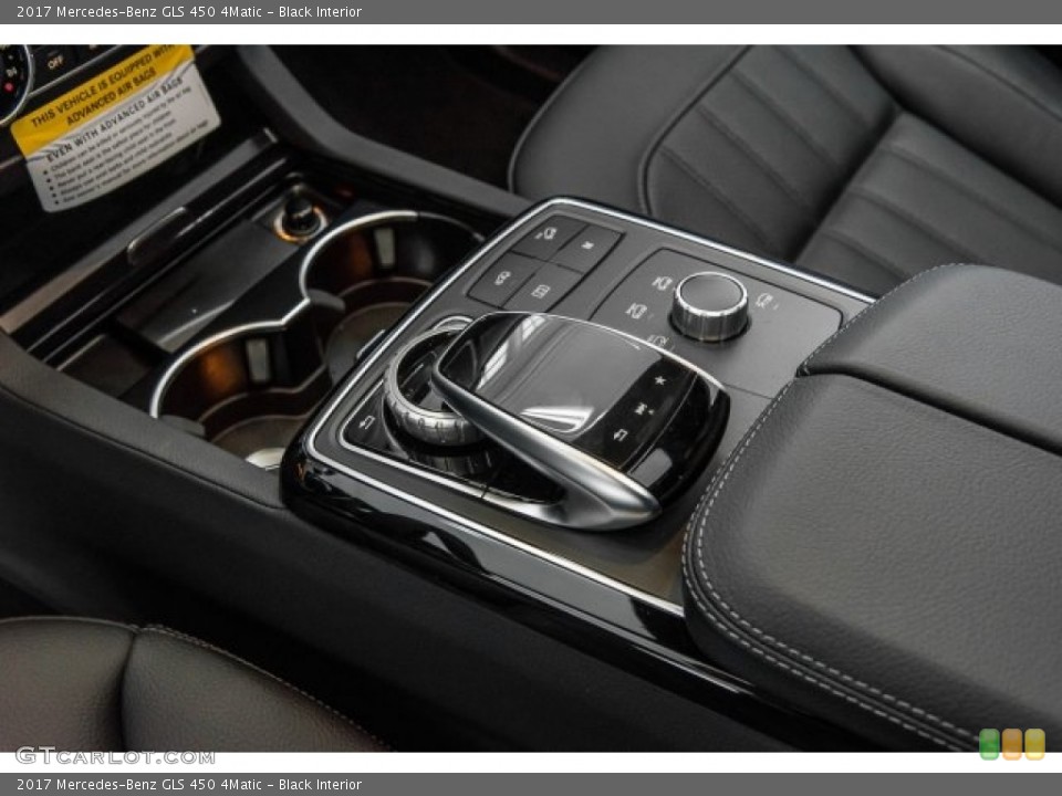Black Interior Controls for the 2017 Mercedes-Benz GLS 450 4Matic #121015815