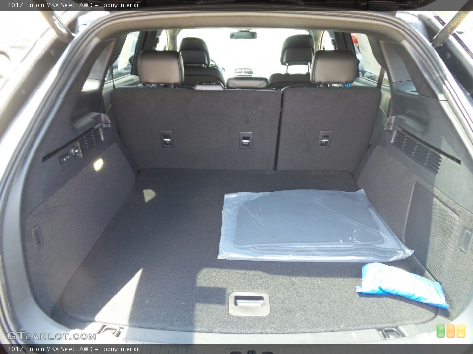 Ebony Interior Trunk for the 2017 Lincoln MKX Select AWD #121036912