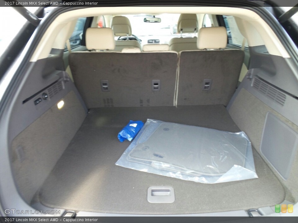 Cappuccino Interior Trunk for the 2017 Lincoln MKX Select AWD #121037171