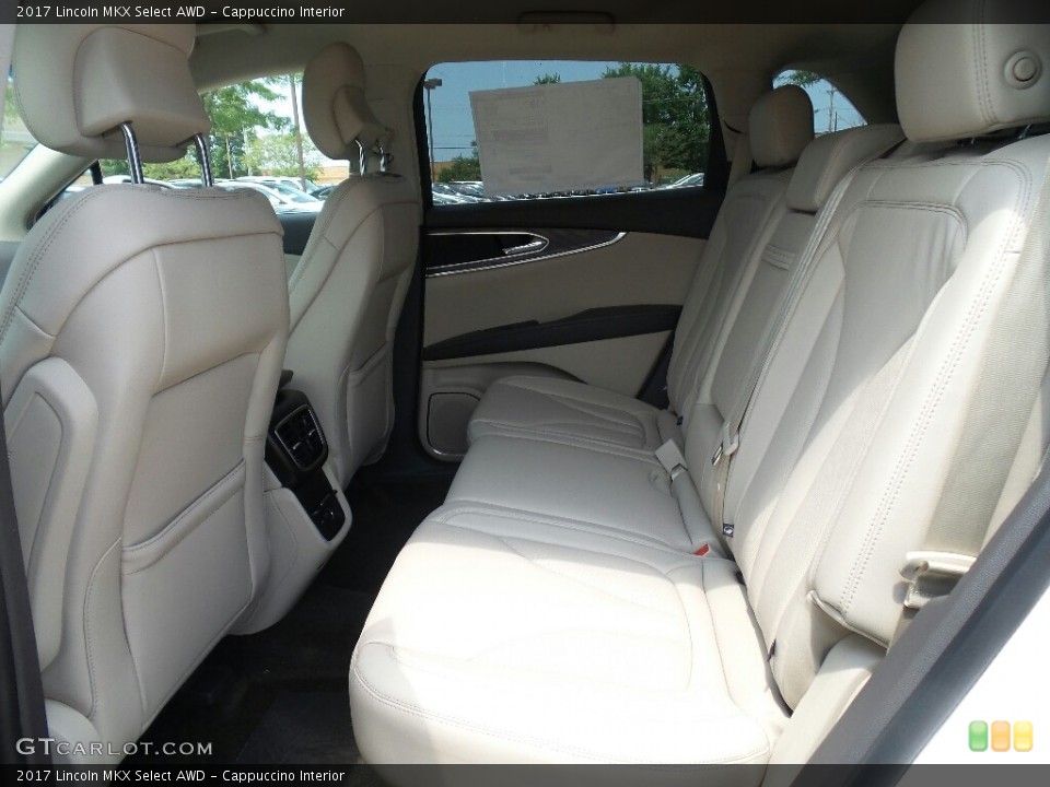 Cappuccino Interior Rear Seat for the 2017 Lincoln MKX Select AWD #121037292