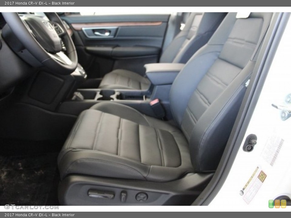 Black Interior Front Seat for the 2017 Honda CR-V EX-L #121040041