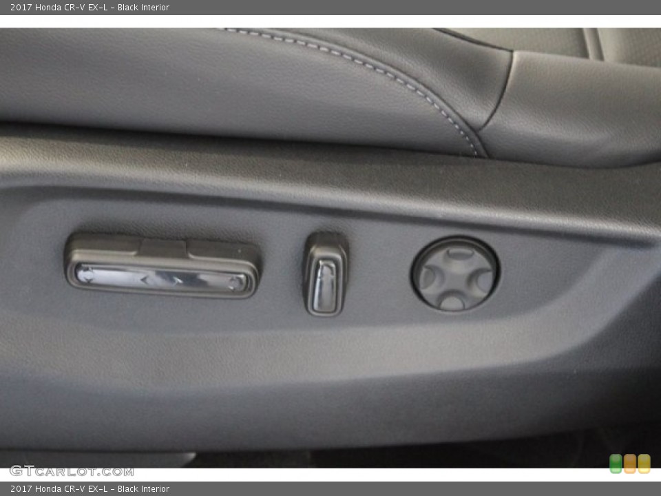 Black Interior Controls for the 2017 Honda CR-V EX-L #121040064