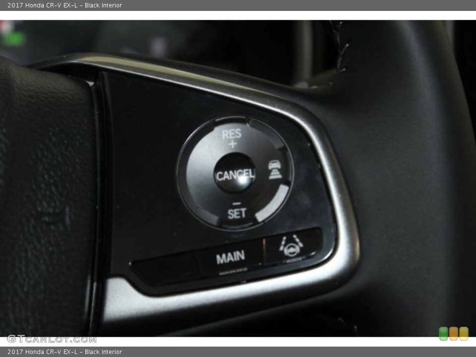 Black Interior Controls for the 2017 Honda CR-V EX-L #121040138