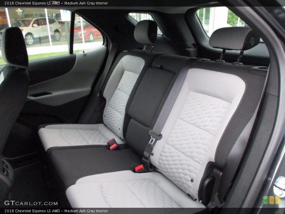 Medium Ash Gray Interior Rear Seat for the 2018 Chevrolet Equinox LS AWD #121050935