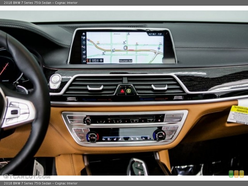 Cognac Interior Controls for the 2018 BMW 7 Series 750i Sedan #121057304