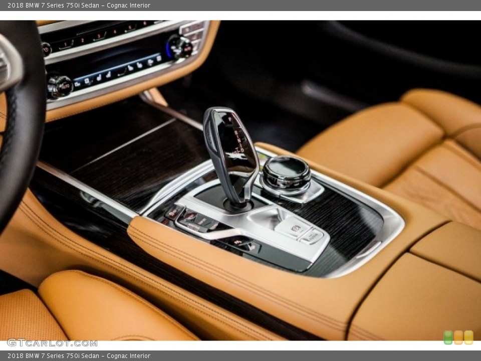 Cognac Interior Transmission for the 2018 BMW 7 Series 750i Sedan #121057317