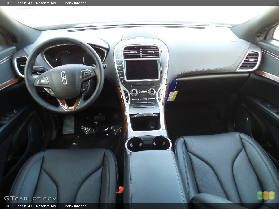 Ebony Interior Dashboard for the 2017 Lincoln MKX Reserve AWD #121058786