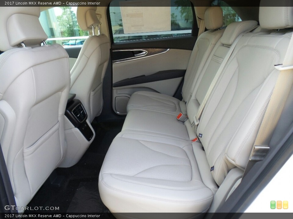 Cappuccino Interior Rear Seat for the 2017 Lincoln MKX Reserve AWD #121058924