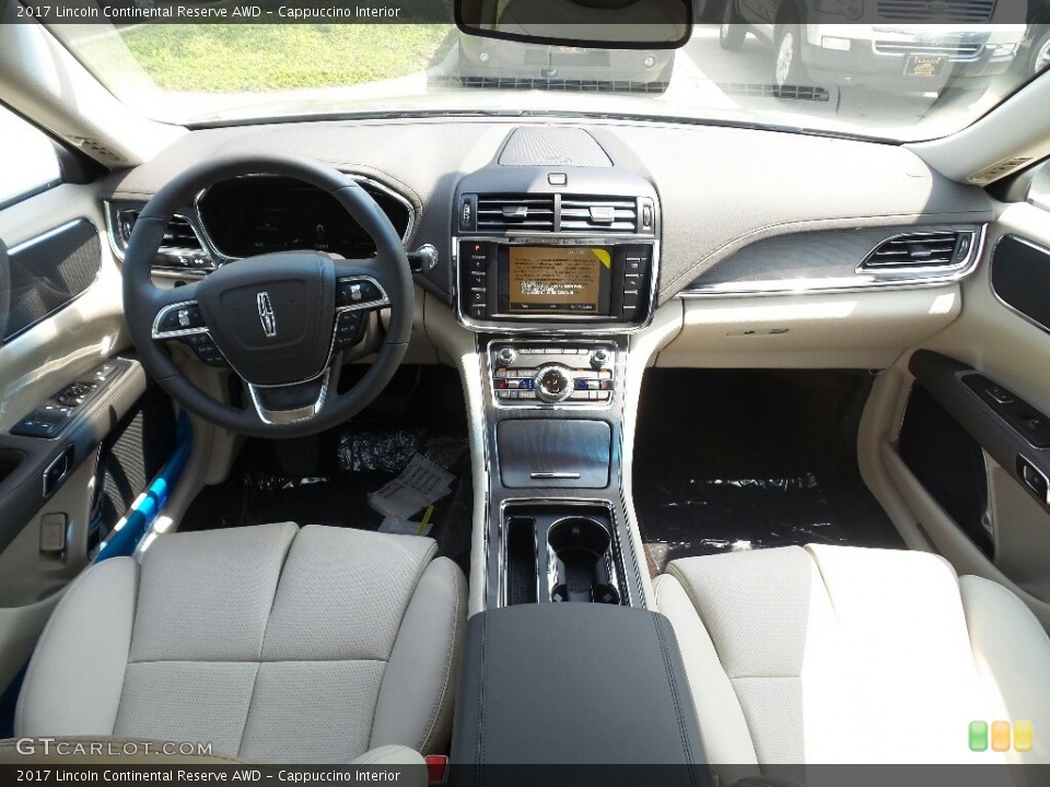 Cappuccino Interior Dashboard for the 2017 Lincoln Continental Reserve AWD #121058993