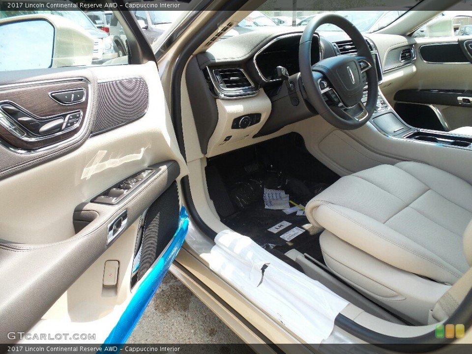 Cappuccino Interior Photo for the 2017 Lincoln Continental Reserve AWD #121058996