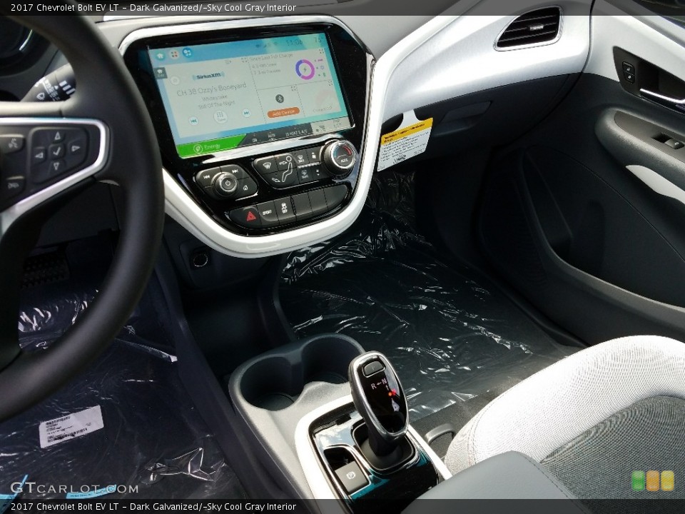 Dark Galvanized/­Sky Cool Gray Interior Navigation for the 2017 Chevrolet Bolt EV LT #121062846