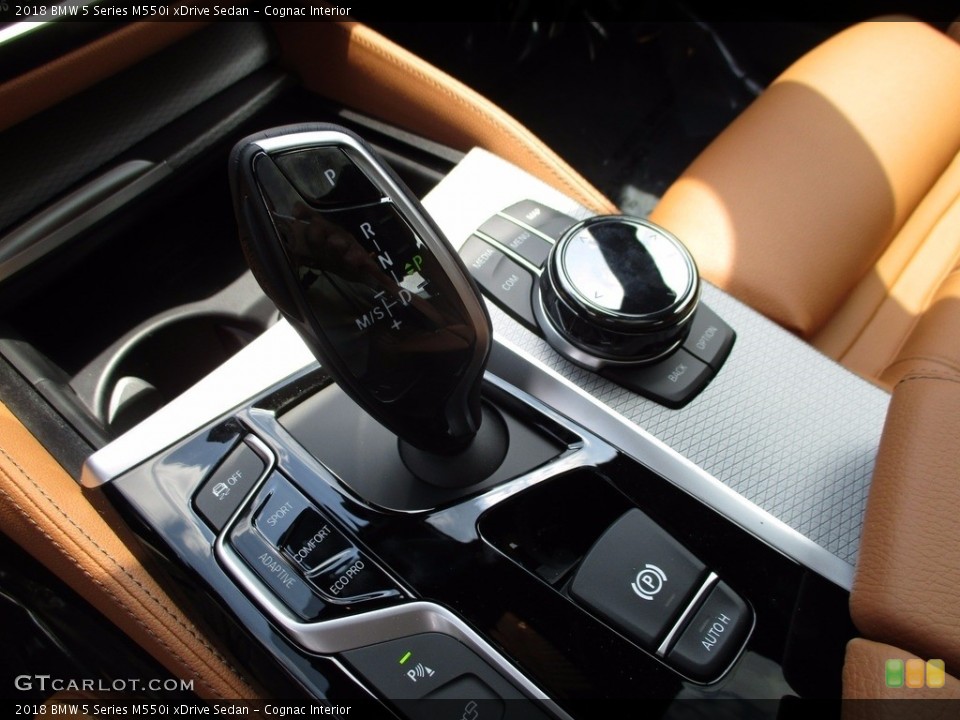 Cognac Interior Controls for the 2018 BMW 5 Series M550i xDrive Sedan #121065636